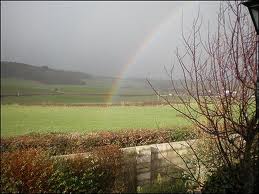 Rainbow end from my window