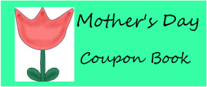 Mother's Day Coupon Book Cover